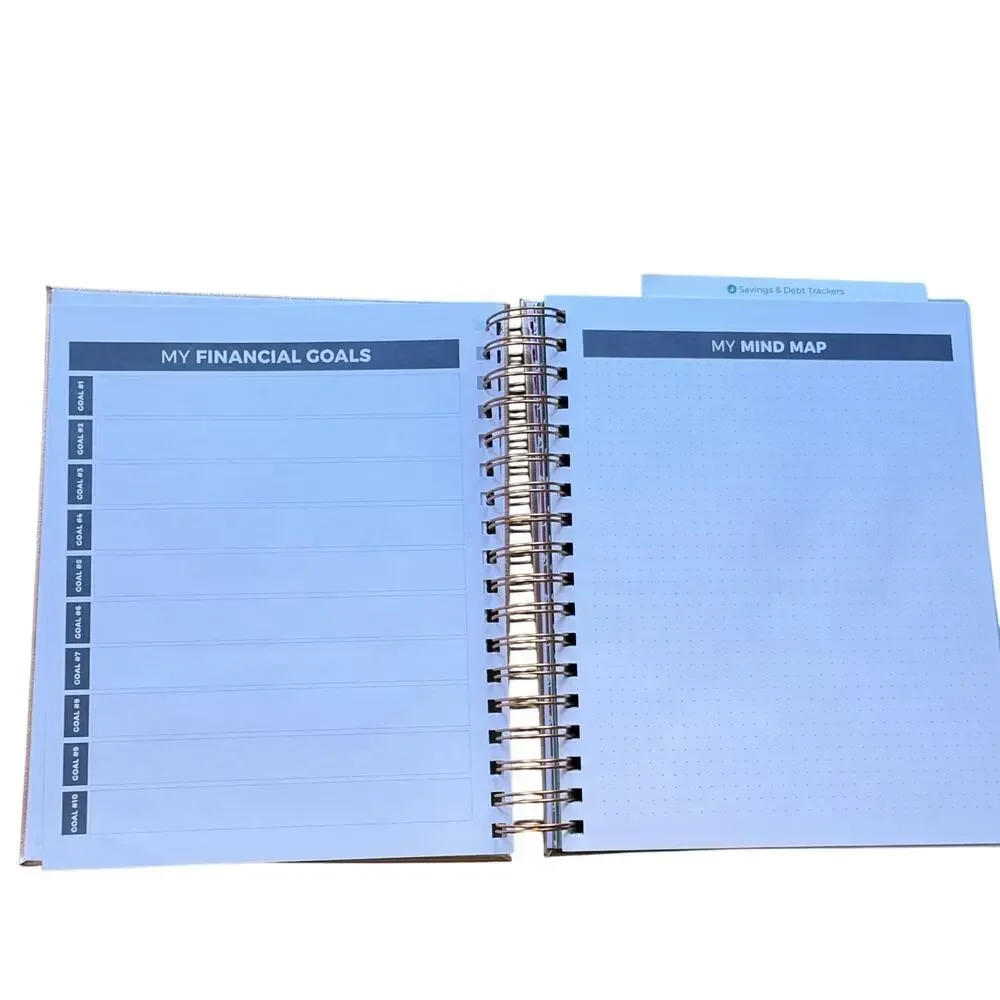 Clever Fox Budget Planner Bill Organizer Rose Gold Undated Finance